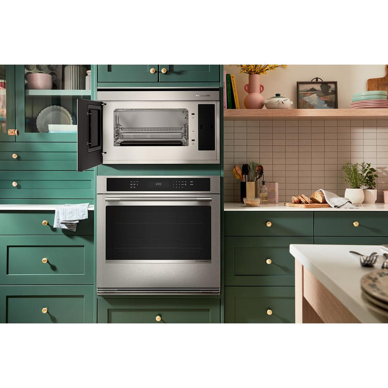  KitchenAid 30-inch, 1.1 cu. ft. Built-in Microwave Oven with Air Fry Mode KMBT730SPS IMAGE 12