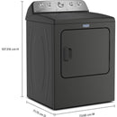  Maytag 7.0 cu. ft. Electric Dryer with Pet Pro Option MED5605RU IMAGE 5
