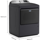  Maytag 7.4 cu. ft. Electric Dryer MED6205RF IMAGE 6