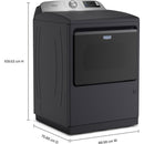  Maytag 7.4 cu. ft. Electric Dryer with Pet Pro Option MED7205RF IMAGE 6