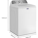  Maytag 4.2 cu. ft. Top Loading Washer MTW4205SW IMAGE 7