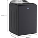  Maytag 5.2 cu. ft. Top Loading Washer with Pet Pro Option MTW7205RF IMAGE 7
