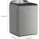  Maytag 5.2 cu. ft. Top Loading Washer with Pet Pro Option MTW7205RR IMAGE 7