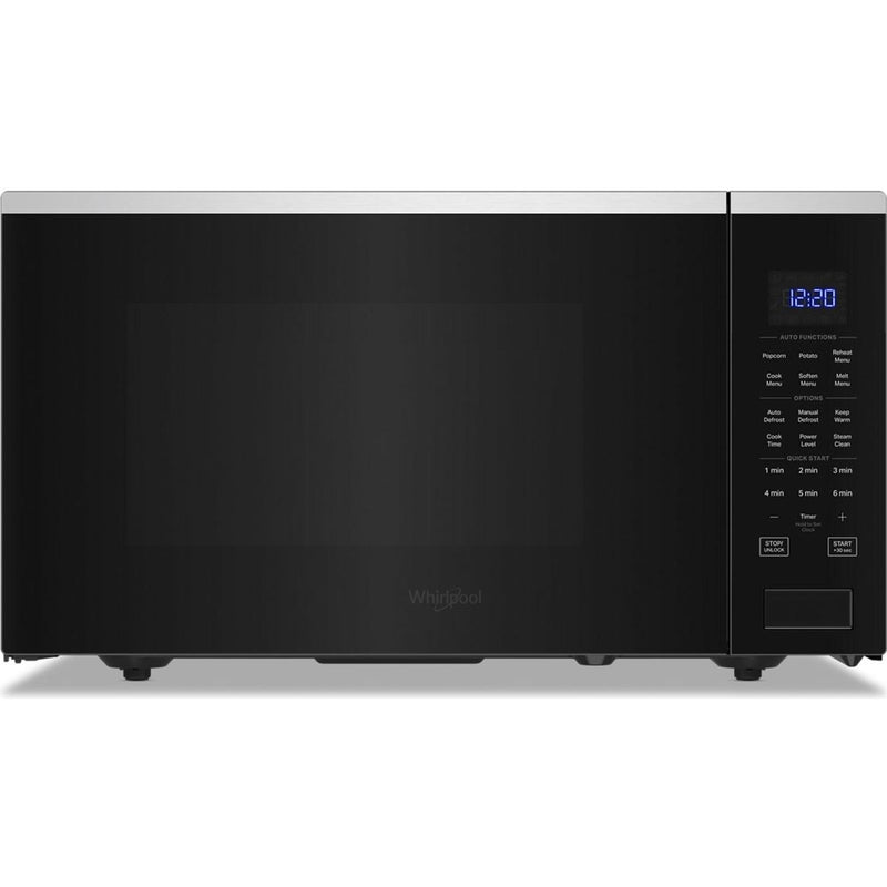  Whirlpool 22-inch 1.6  cu. ft. Countertop Microwave Oven with Sensor Cooking WMCS7022RS IMAGE 1