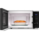  Whirlpool 22-inch 1.6  cu. ft. Countertop Microwave Oven with Sensor Cooking WMCS7022RS IMAGE 2