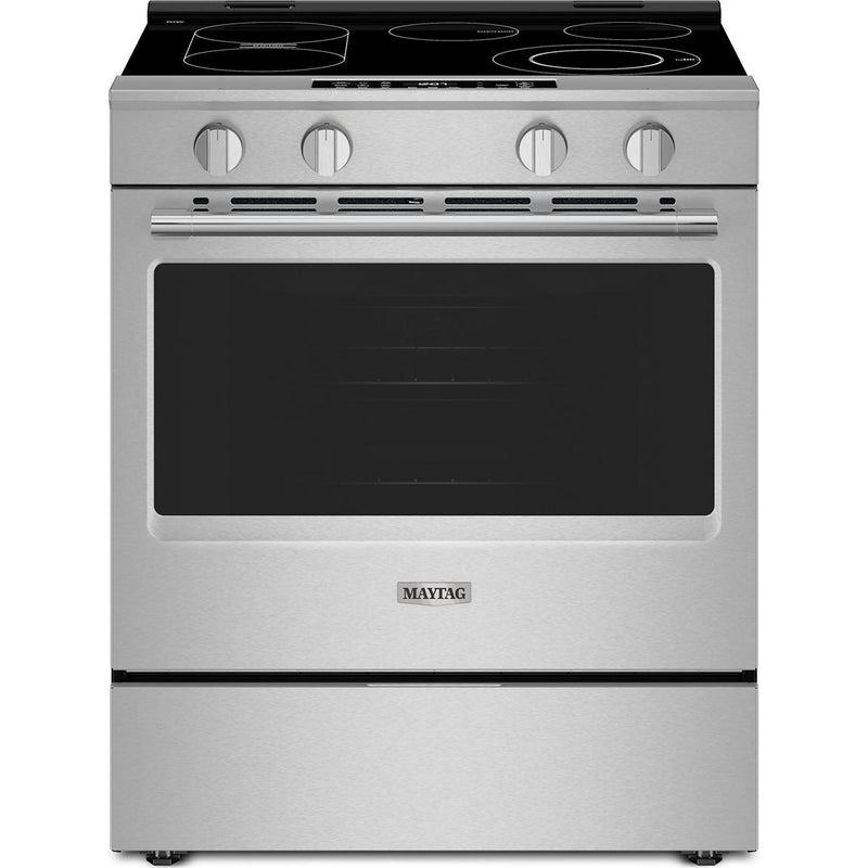  Maytag 30-inch Slide-in Electric Range with Grill Mode MSES7030SZ IMAGE 1