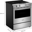  Maytag 30-inch Slide-in Electric Range with Grill Mode MSES7030SZ IMAGE 8