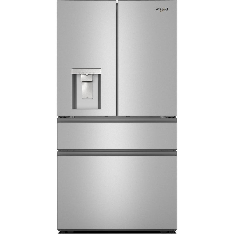  Whirlpool 36-inch French 4-Door Refrigerator with Water and Ice Dispensing System WRMF3736SZ IMAGE 1