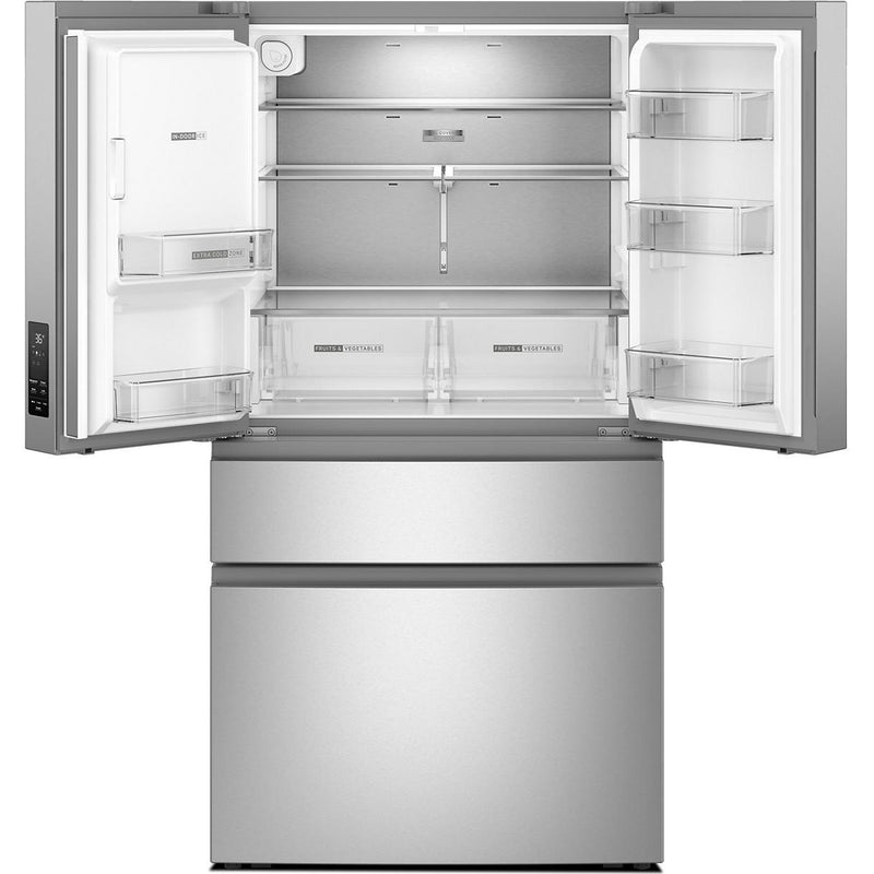  Whirlpool 36-inch French 4-Door Refrigerator with Water and Ice Dispensing System WRMF3736SZ IMAGE 2
