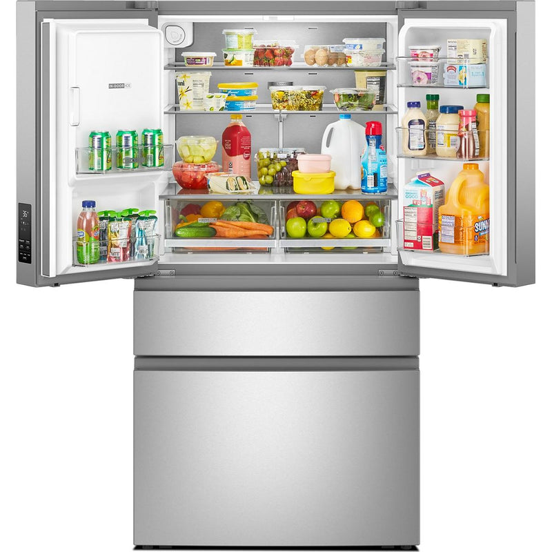  Whirlpool 36-inch French 4-Door Refrigerator with Water and Ice Dispensing System WRMF3736SZ IMAGE 3