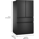  Whirlpool 36-inch French 4-Door Refrigerator WRMF3336SV IMAGE 4
