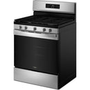  Whirlpool 30-inch Gas Range with Air Cooking Technology and Steam Clean WFGS4530SS IMAGE 5