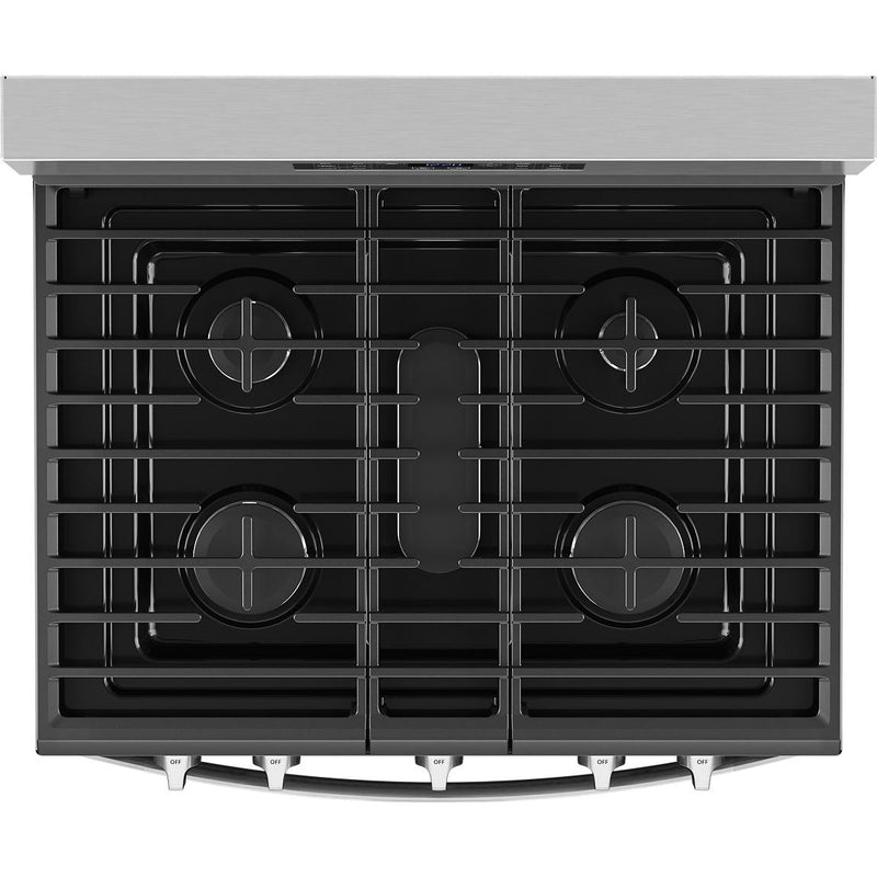  Whirlpool 30-inch Gas Range with Air Cooking Technology and Steam Clean WFGS4530SS IMAGE 7