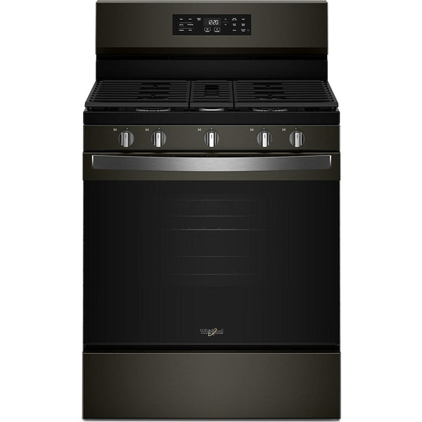  Whirlpool 30-inch Gas Range with Air Cooking Technology and Steam Clean WFGS4530SV IMAGE 1