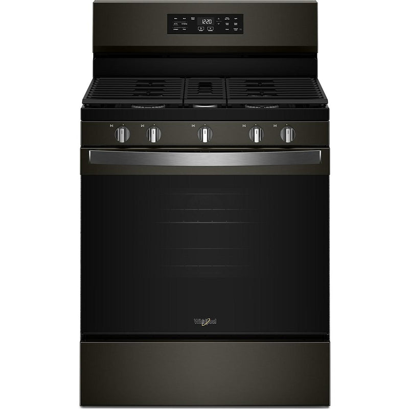  Whirlpool 30-inch Gas Range with Air Cooking Technology and Steam Clean WFGS4530SV IMAGE 1