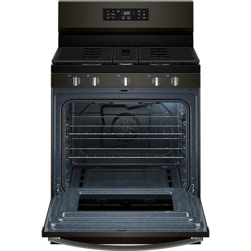  Whirlpool 30-inch Gas Range with Air Cooking Technology and Steam Clean WFGS4530SV IMAGE 2