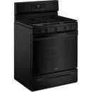  Whirlpool 30-inch Gas Range with Air Cooking Technology and Steam Clean WFGS4530SB IMAGE 4