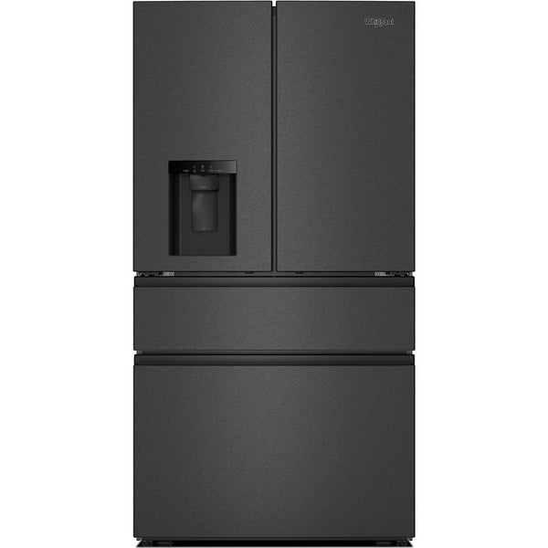 Whirlpool 36-inch French 4-Door Refrigerator with Water and Ice Dispensing System WRMF3736SV IMAGE 1