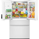  Whirlpool 36-inch French 4-Door Refrigerator with Water and Ice Dispensing System WRMF3736SW IMAGE 2