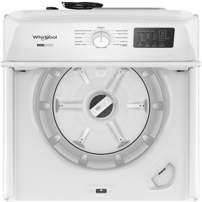  Whirlpool 4.2 cu. ft. Top Loading Washer with Removable Agitator WTW4307SW IMAGE 2