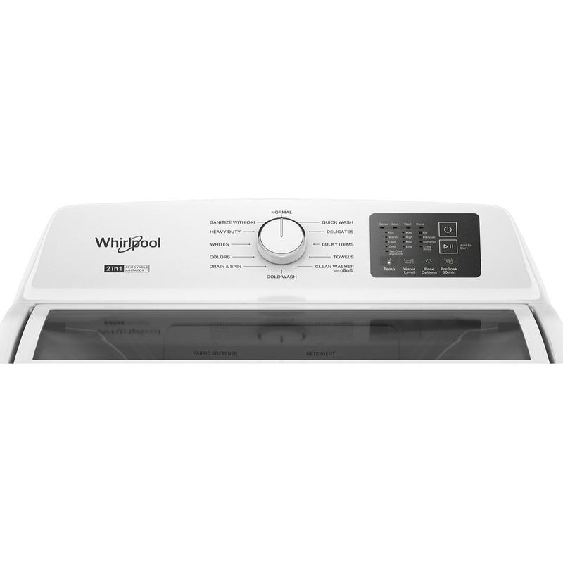  Whirlpool 4.2 cu. ft. Top Loading Washer with Removable Agitator WTW4307SW IMAGE 5