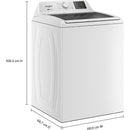  Whirlpool 4.2 cu. ft. Top Loading Washer with Removable Agitator WTW4307SW IMAGE 6