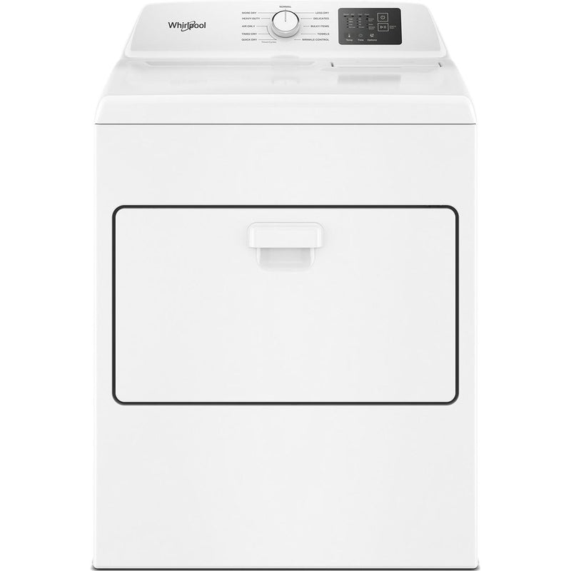  Whirlpool 7.0 cu. ft. Electric Dryer with AutoSensing and Wrinkle Shield™ option WED4307SW IMAGE 1