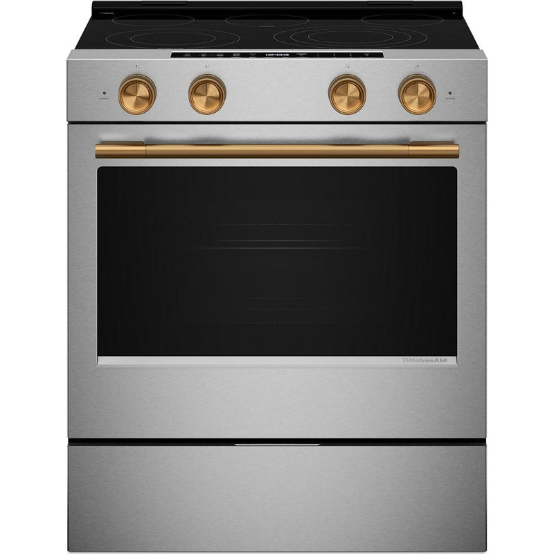  KitchenAid 30-inch Slide-in Electric Range with  Convection Cooking Modes KSES530SPS IMAGE 4
