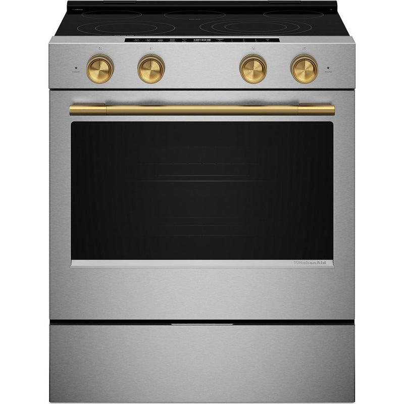  KitchenAid 30-inch Slide-in Electric Range with  Convection Cooking Modes KSES530SPS IMAGE 5