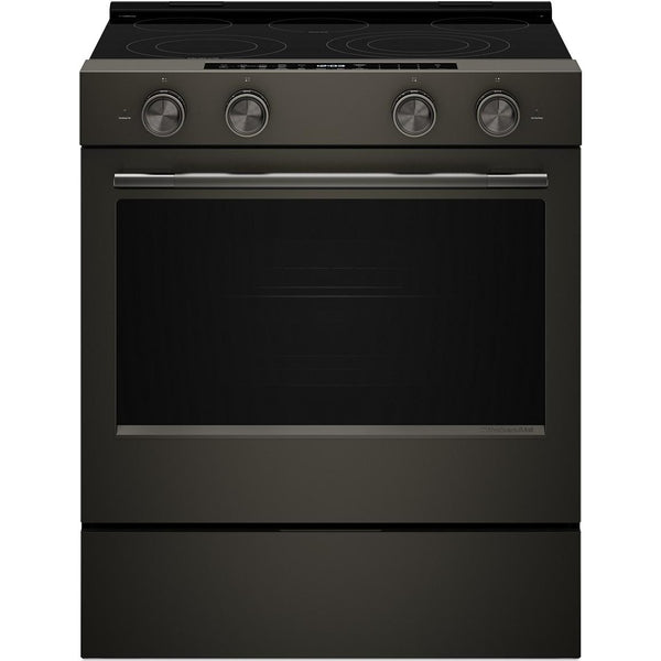  KitchenAid 30-inch Slide-in Electric Range with  Convection Cooking Modes KSES530SBE IMAGE 1