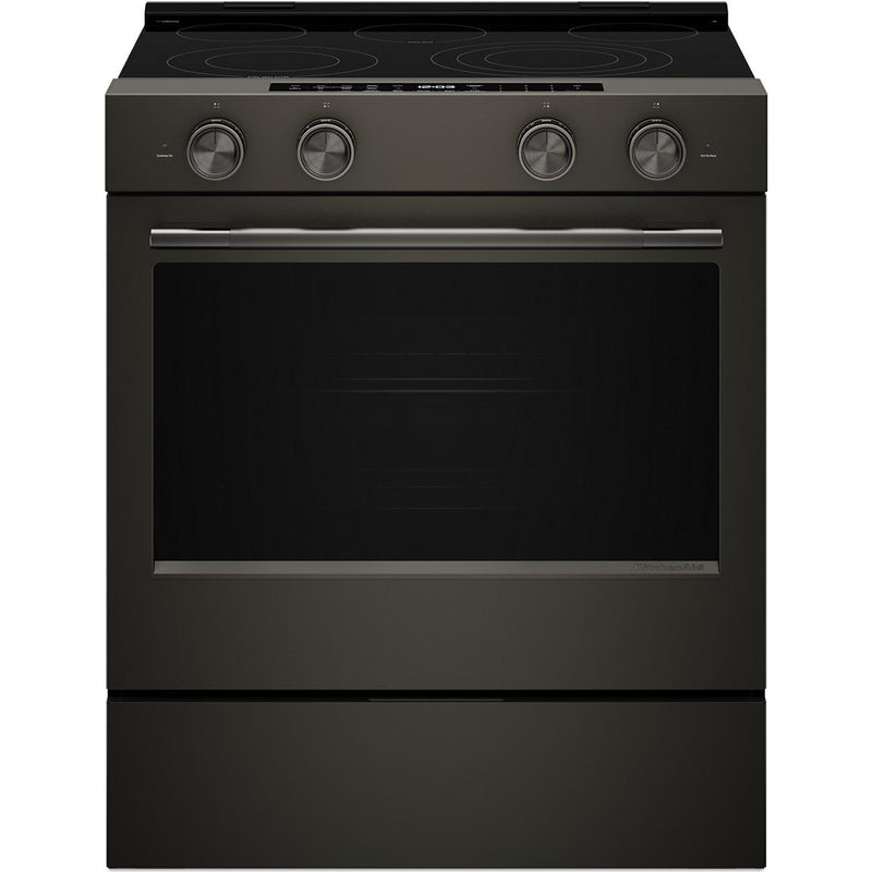  KitchenAid 30-inch Slide-in Electric Range with  Convection Cooking Modes KSES530SBE IMAGE 1