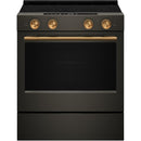  KitchenAid 30-inch Slide-in Electric Range with  Convection Cooking Modes KSES530SBE IMAGE 4