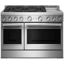  KitchenAid 48-inch Freestanding Gas Range with 6 Burners and Griddle KFGD948SSS IMAGE 1