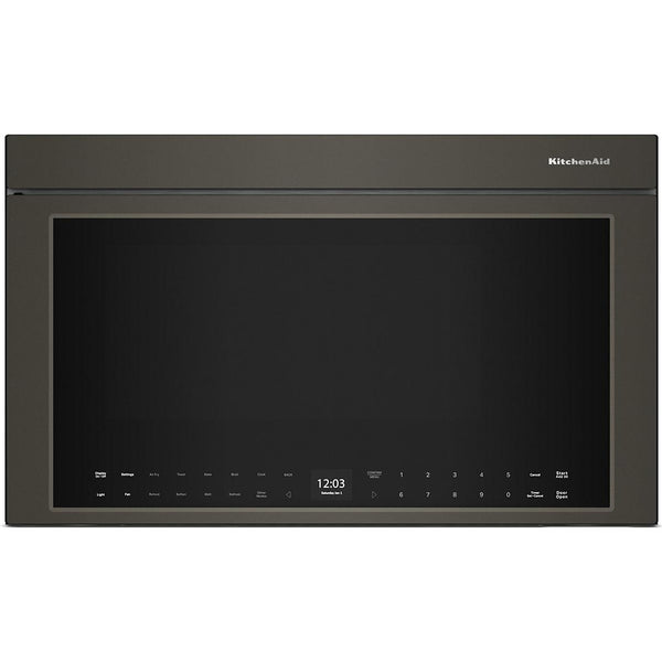  KitchenAid 30-inch, 1.1 cu. ft. Over-the-Range Microwave Oven with Air Fry Technology KMMF530PBE IMAGE 1