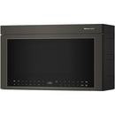  KitchenAid 30-inch, 1.1 cu. ft. Over-the-Range Microwave Oven with Air Fry Technology KMMF730PBE IMAGE 3