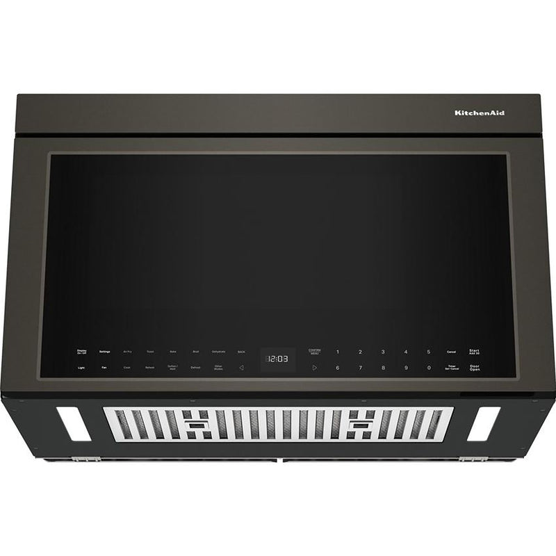  KitchenAid 30-inch, 1.1 cu. ft. Over-the-Range Microwave Oven with Air Fry Technology KMMF730PBE IMAGE 5