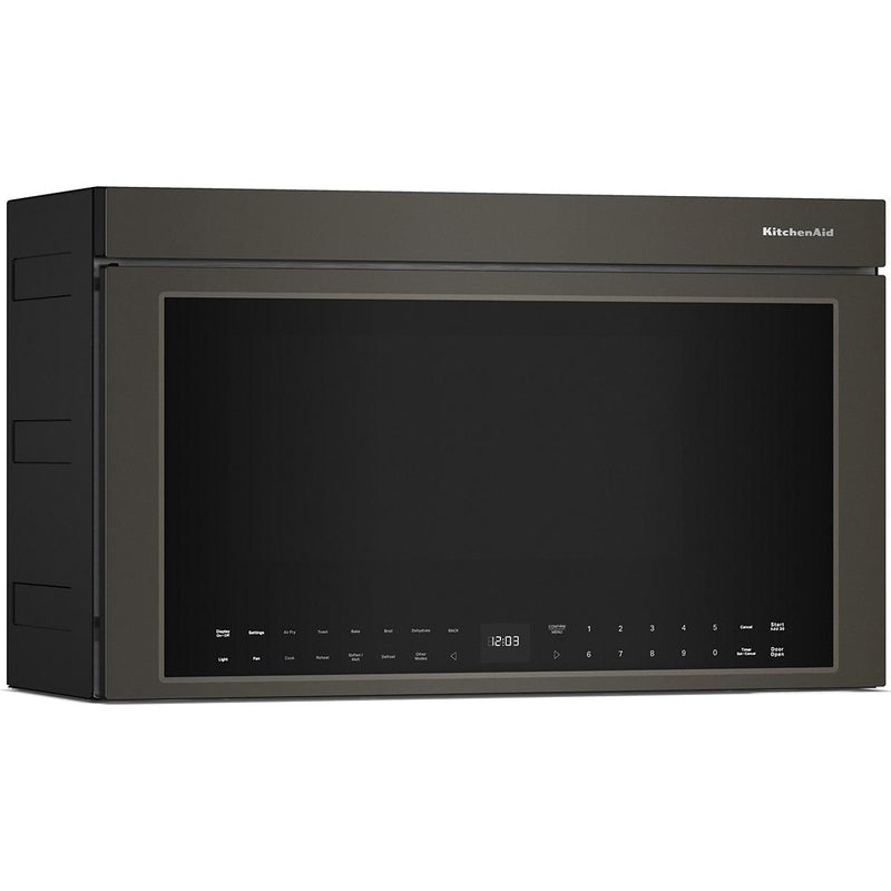  KitchenAid 30-inch, 1.1 cu. ft. Over-the-Range Microwave Oven with Air Fry Technology KMMF730PBE IMAGE 6