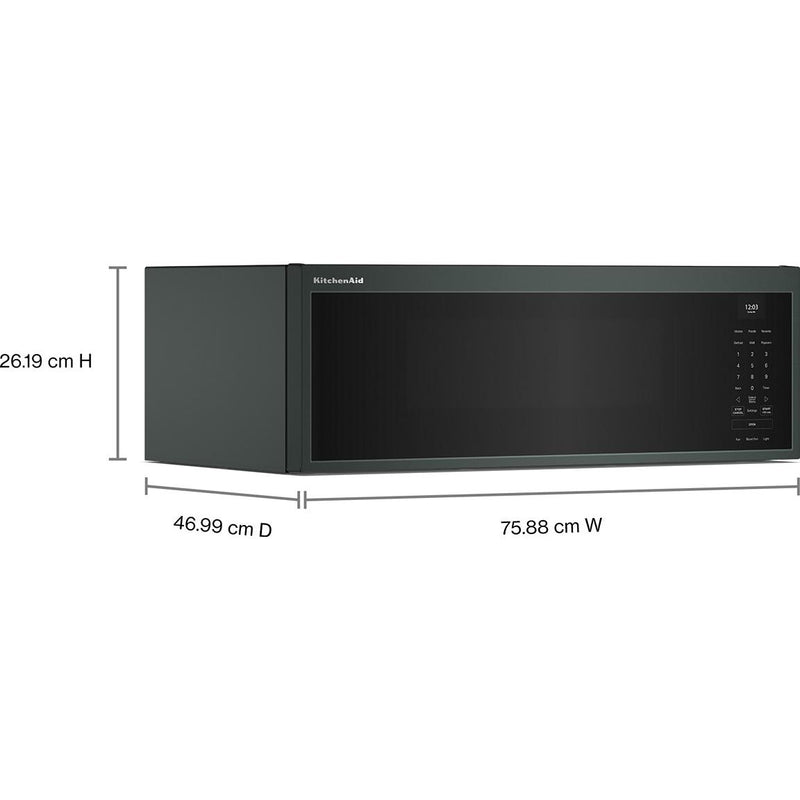  KitchenAid 30-inch, 1.1 cu. ft. Over-the-Range Microwave Oven KMML550RJP IMAGE 8