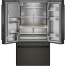  KitchenAid 36-inch French 3-Door Refrigerator with Water and Ice Dispensing System KRFF436SBE IMAGE 3