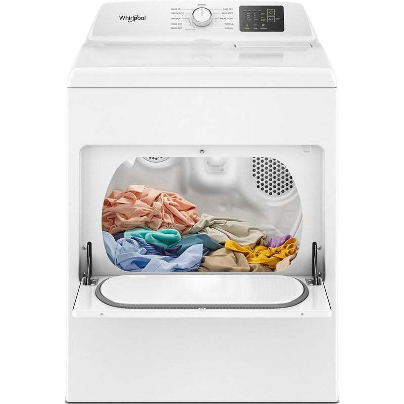  Whirlpool 7.0 cu. ft. Electric Dryer with AutoSensing WED4107SW IMAGE 3