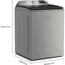  Maytag 5.2 cu. ft. Smart Pet Pro Top Load Washer MTW7405RR IMAGE 8