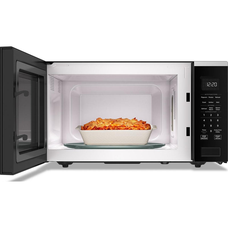  Whirlpool 22-inch, 1.6 cu. ft. Countertop Microwave Oven WMCS7022SB IMAGE 2