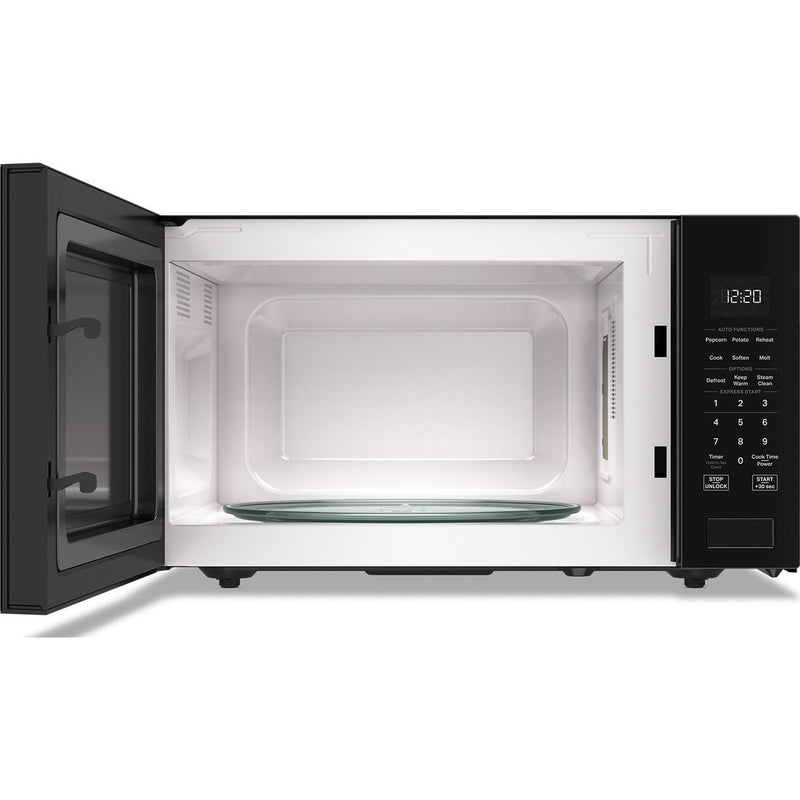 Whirlpool 22-inch, 1.6 cu. ft. Countertop Microwave Oven WMCS7022SB IMAGE 3