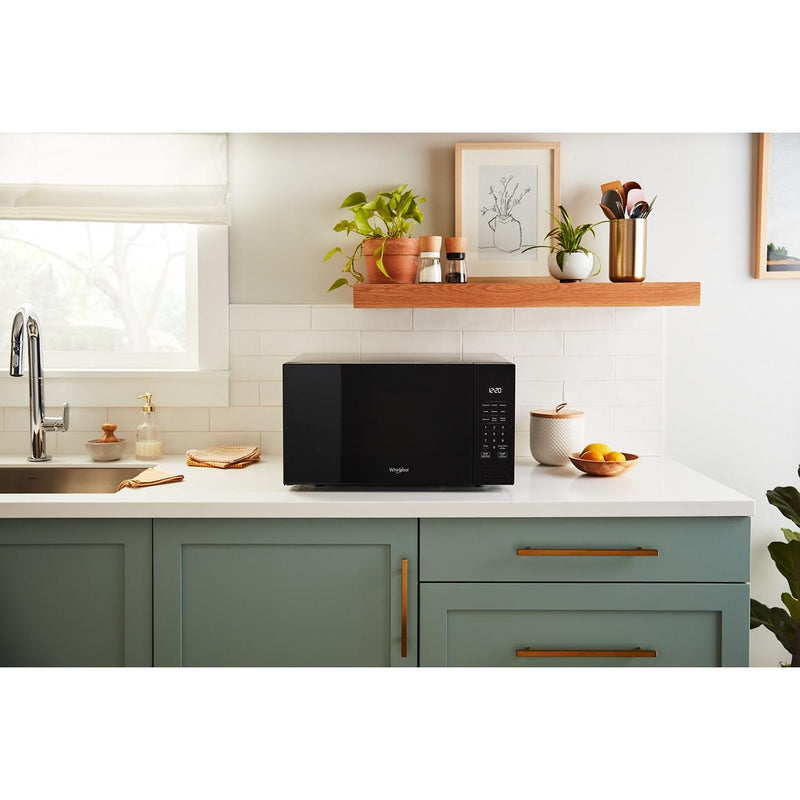  Whirlpool 22-inch, 1.6 cu. ft. Countertop Microwave Oven WMCS7022SB IMAGE 5