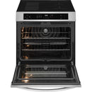  Frigidaire 30-inch Front Control Induction Range with Air Fry FCFI3082BS IMAGE 3
