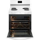  Frigidaire 30-inch Freestanding Electric Range with Even Baking Technology FCRC3012BW IMAGE 3
