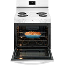  Frigidaire 30-inch Freestanding Electric Range with Even Baking Technology FCRC3012BW IMAGE 4