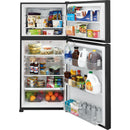  Frigidaire 30-inch, 20 cu.ft. Freestanding Top Freezer Refrigerator with EvenTemp™ FFHT2045XB IMAGE 5