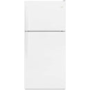 Whirlpool 30-inch, 18.2 cu.ft. Freestanding Top Freezer Refrigerator with Flexi-Slide™ Bin WRT318FZDW