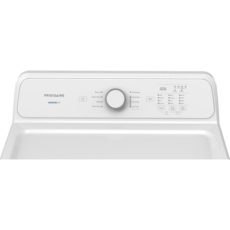  Frigidaire 7 Cu. Ft. Electric Dryer with SENSORDRY™ FLVE7000AW IMAGE 4